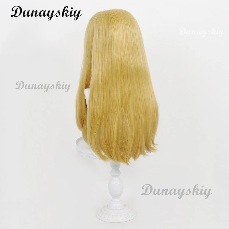 Eisen Cosplay Set Long Wig Axe Free Wig Cap Frieren Beyond Journey's End Heat Resistant Hair view 3