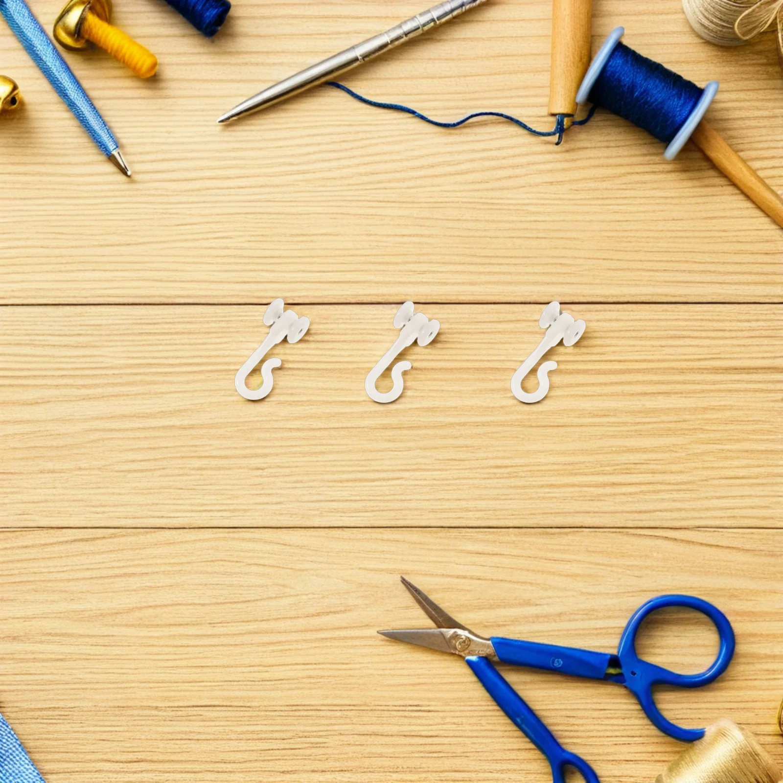 10Pcs Mosquito Net Hooks U-Shaped Track Gliders for Bed Canopy Hanging Rail System Smooth Sliding Ceiling Curtain Roller