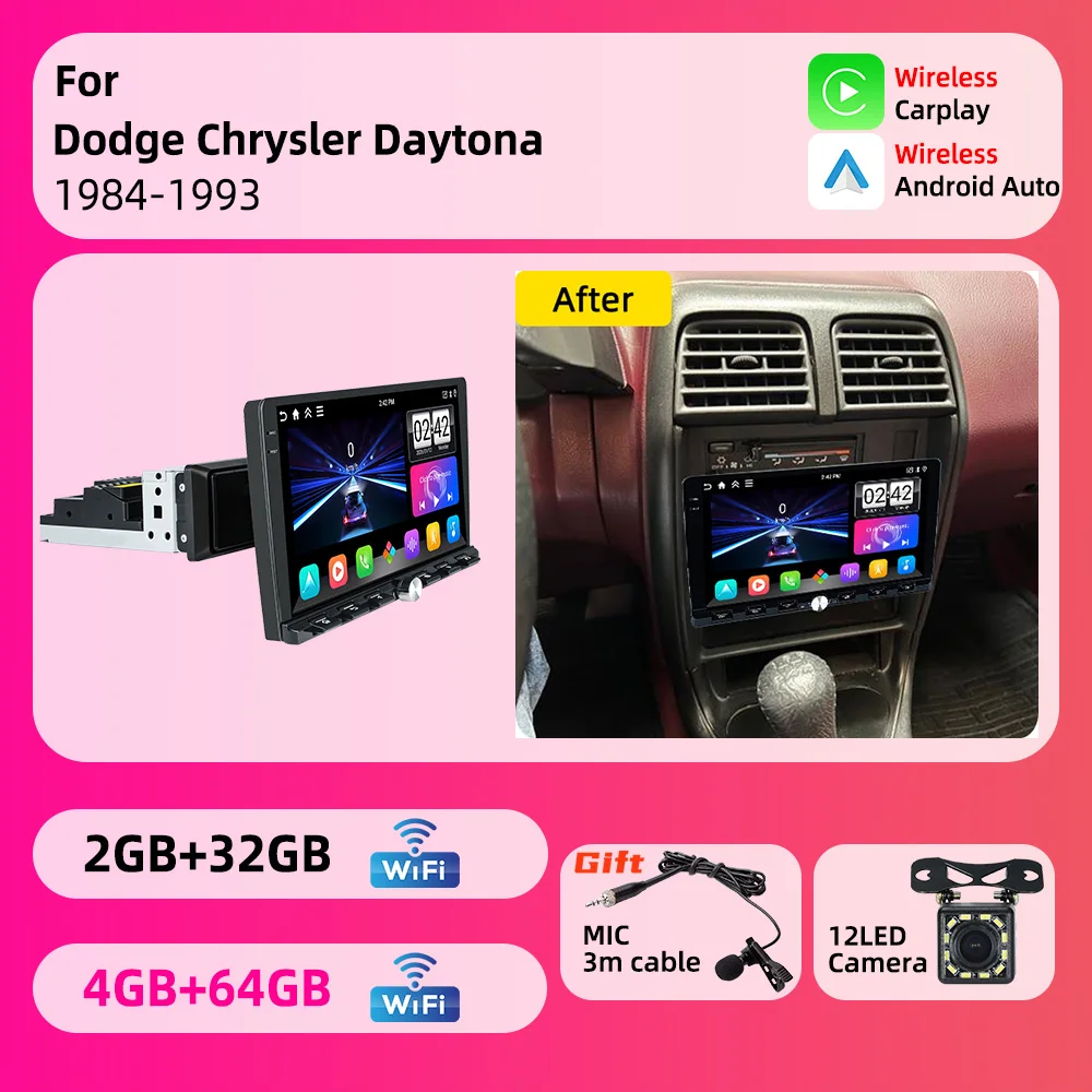 Android 1Din Car Multimedia 9