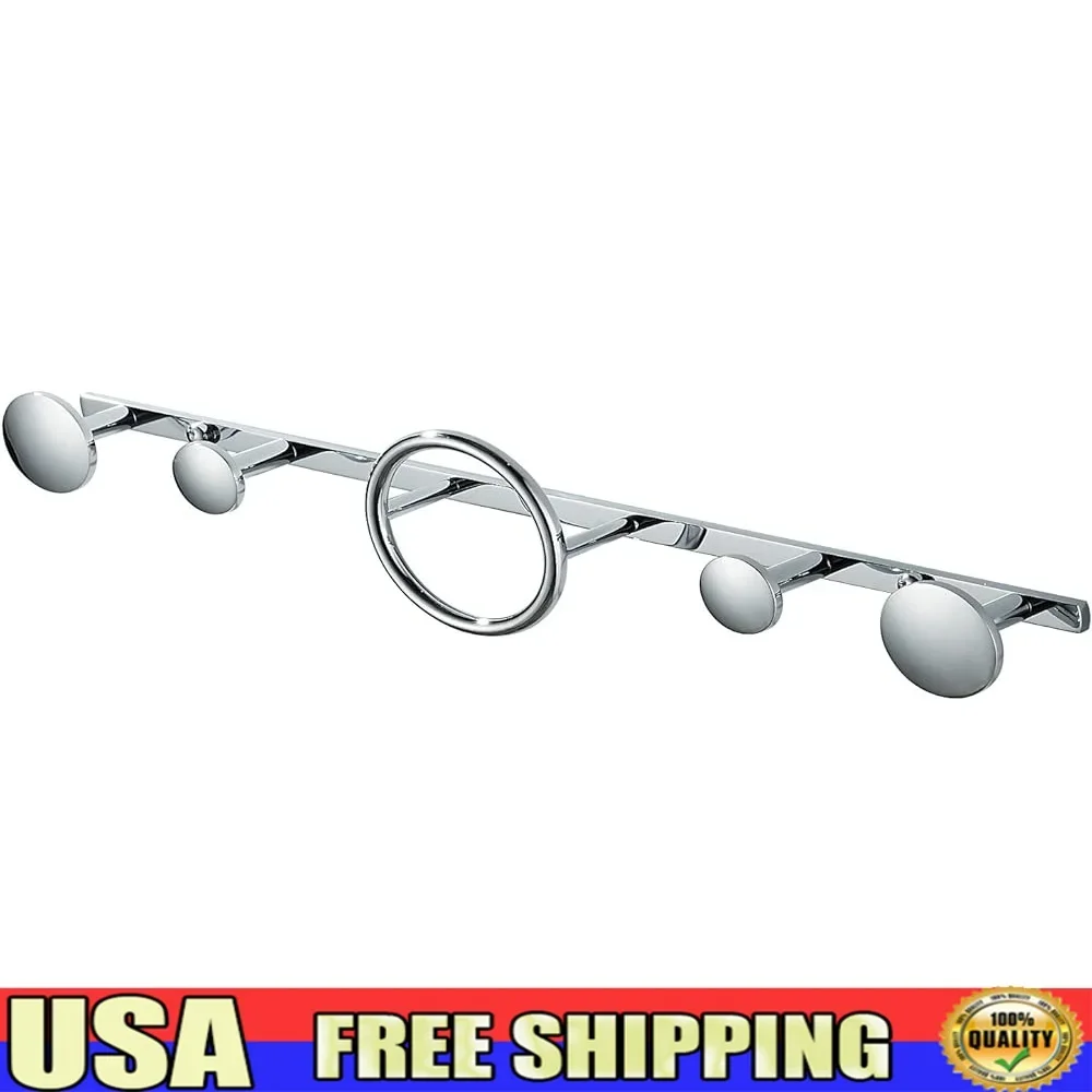 

Wall Mounted Coat Hooks Creative Modern Coat Rack Storage Hook Metal Row Hanger Robe Towel Hooks Brass Polished Entryway