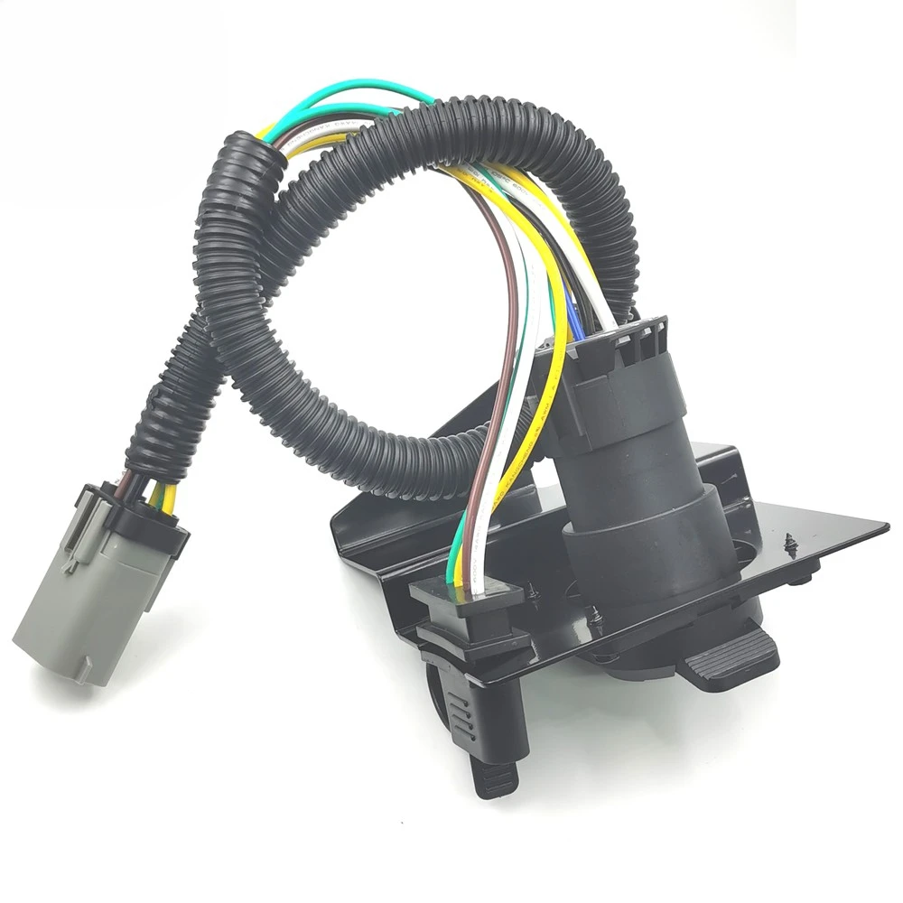 

Oe: Yc3z-13a576-ca Yc3z13a576ca 4 & 7 Pin Trailer Tow Wiring Harness Plug For F250 F350 Super Duty 2002 2003 2004