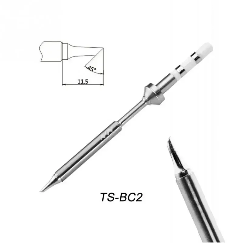 Pointes de fer à souder de remplacement spécifique d\'origine, accessoire de fer à souder, 7 types, TS101, TS100