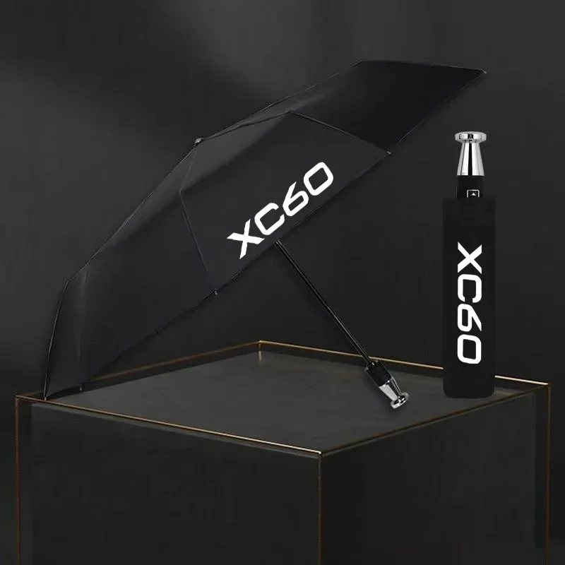 For Volvo XC40 XC60 XC90 T5 T6 T8 Car Automatic Folding Windproof Sunshade Umbrella Automatically folding umbrella Auto parts