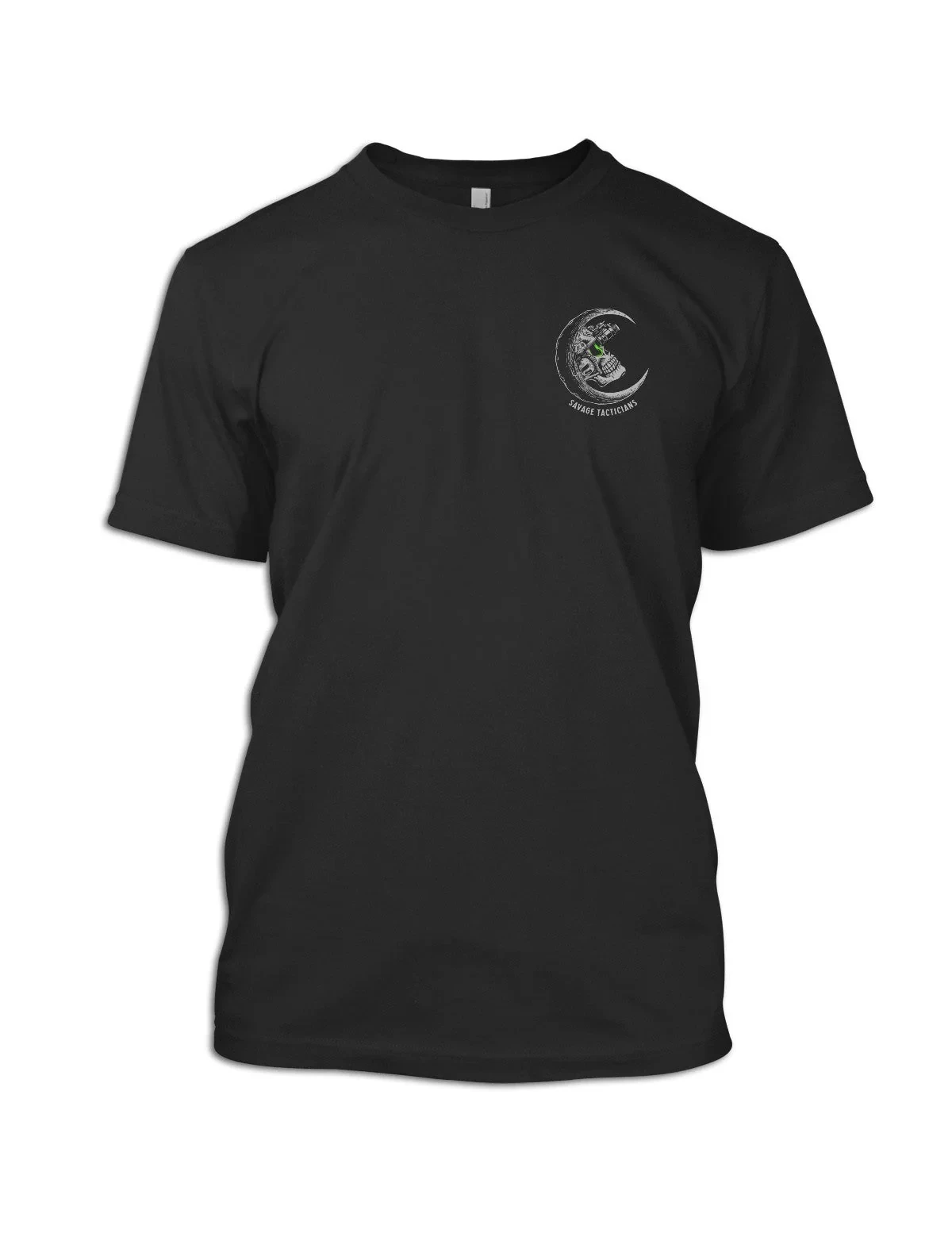 Herrenbekleidung, übergroße taktische T-Shirts, Streetwear, 100 % Baumwolle, lockere Oberteile, atmungsaktiv, bequem, T-Shirt für Militärbegeisterte – Detail 7