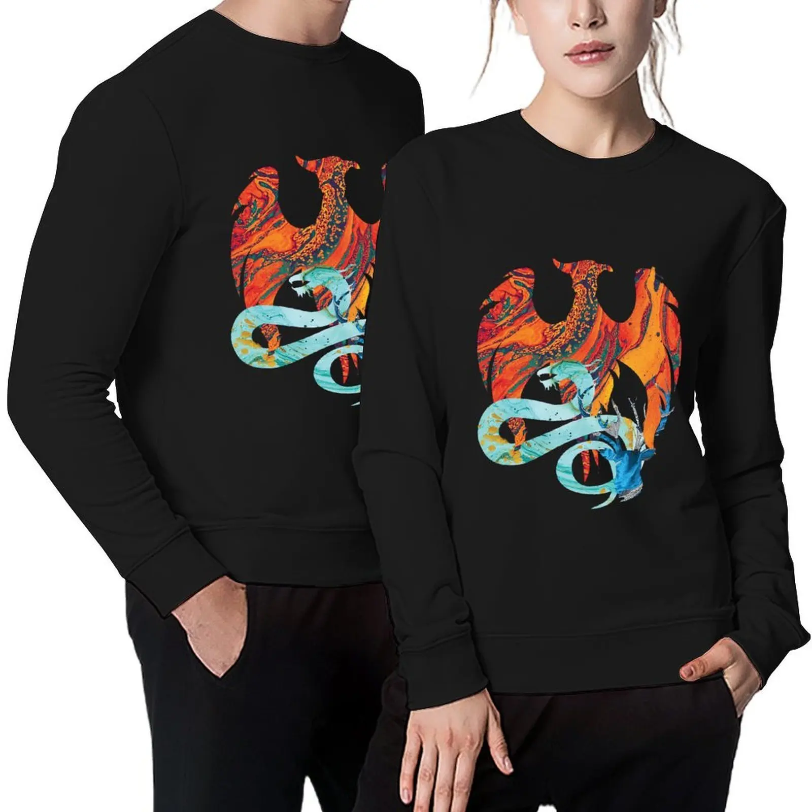 

Shadow and Bone Series Pullover aesthetic clothing men's coat men's clothes autumn new in hoodies & sweat-shirt