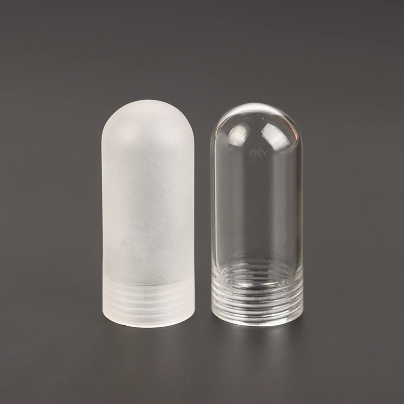 Tubular G9 Glass Cover Threaded Neck Lamp Shade Replacement Parts Sturdy Glass Protectant Tube Frost Cover For G9 Bulb