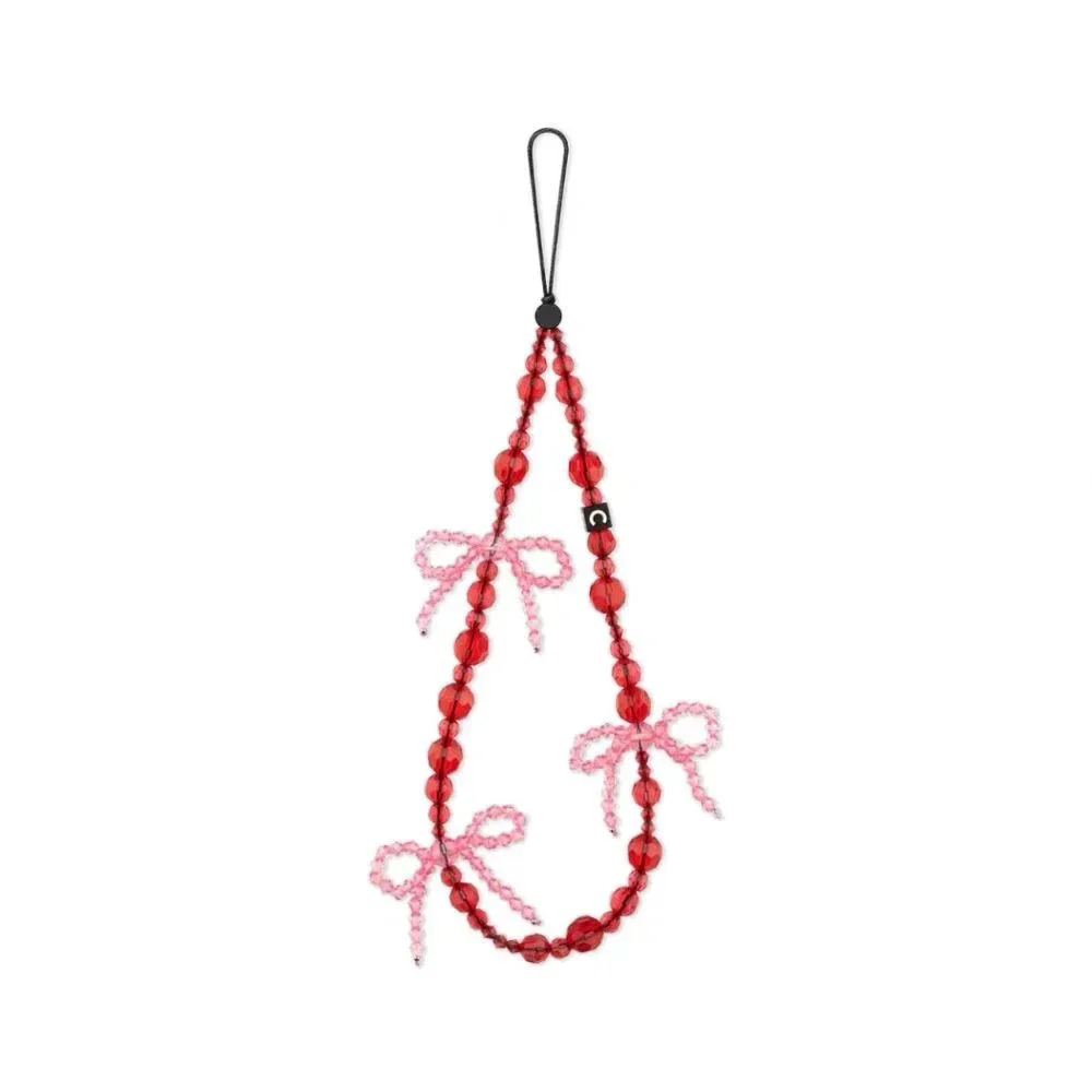 Bowknot Beads Chain Universal Phone Straps Lanyard Phone Hanging Chain