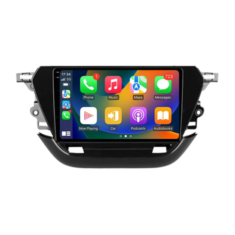 Android 16 autoradio voor Opel Corsa F 2019-2023 touchscreen, autoradio, videospeler, navigatie, GPS, multimedia, BT, Carplay - afbeelding 2