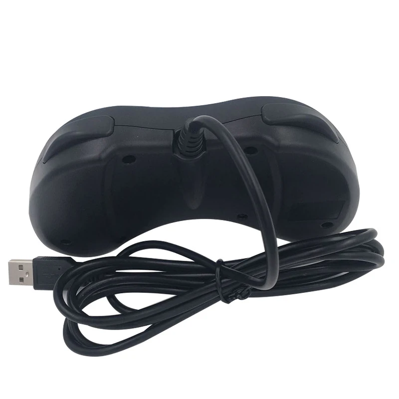 وحدة تحكم ألعاب USB كلاسيكية، لوحة ألعاب Joypad السلكية لنمط نظام Sega Saturn للكمبيوتر الشخصي