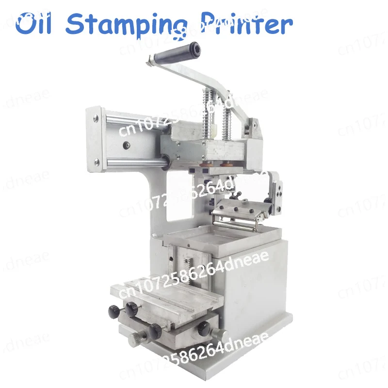 Press Machine Company Logo Printer Equipment Single Color Oil Stamping Design Die Board Pad Head JYS100-100 Manual Pad Printing