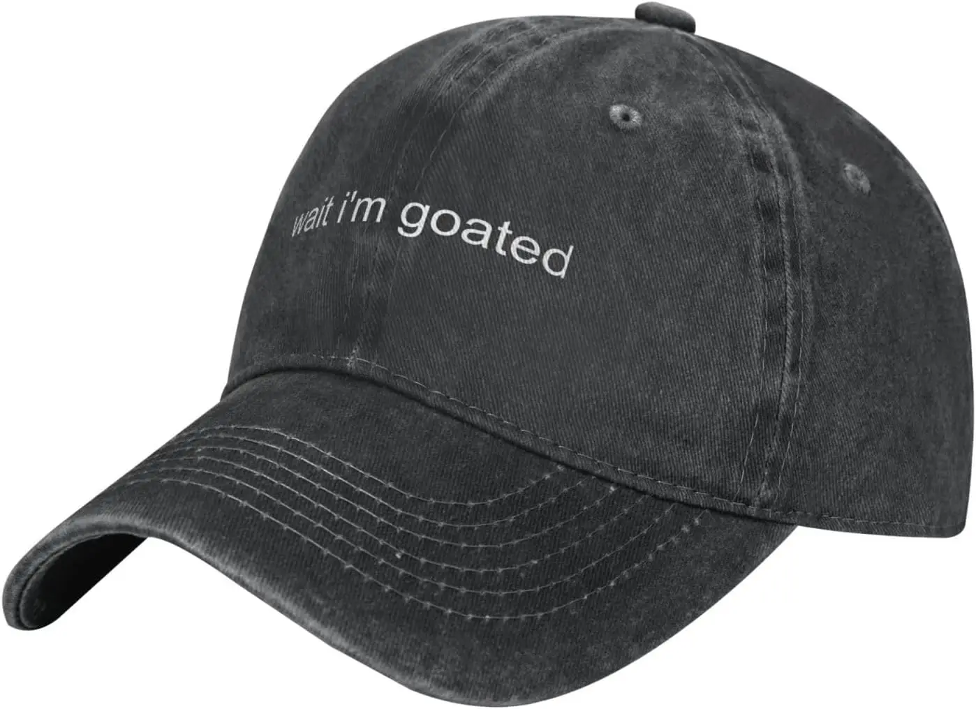 Wait I'm Goated Hat for Men Baseball Cap Fashionable Hat