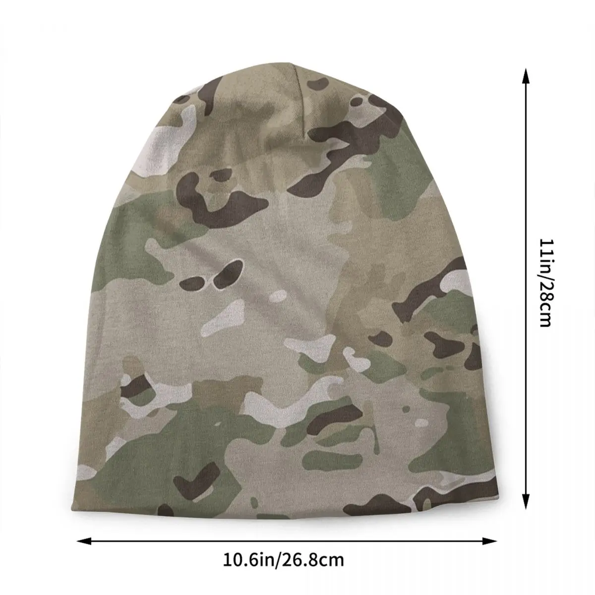 MultiCam Military Camouflage Skullies Beanies Caps Men Women Unisex Cool Winter Warm Knitted Hat Adult Military Camo Bonnet Hats