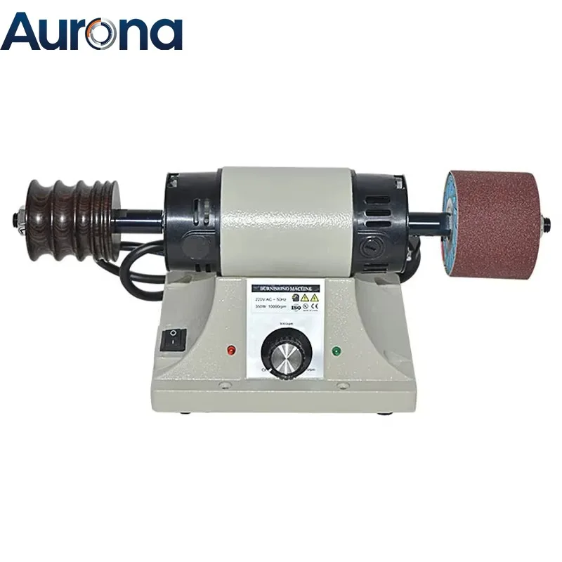 【Industrial】110/220V Speed Belt Edger Grinding Machine 350W Leather Edge Polishing Machine Engraving Machine Practical Polish 1P
