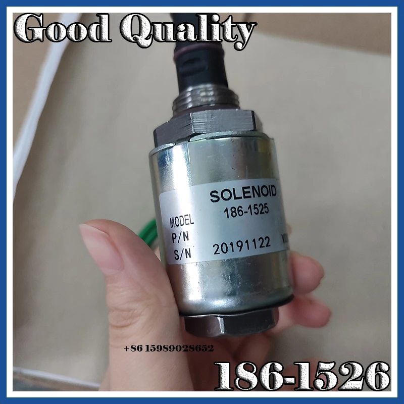 

1861526 186-1526 Solenoid Valve 24V For Caterpillar 120H 140H 160H 515 525 525B 525C 535B 535C 545 545C