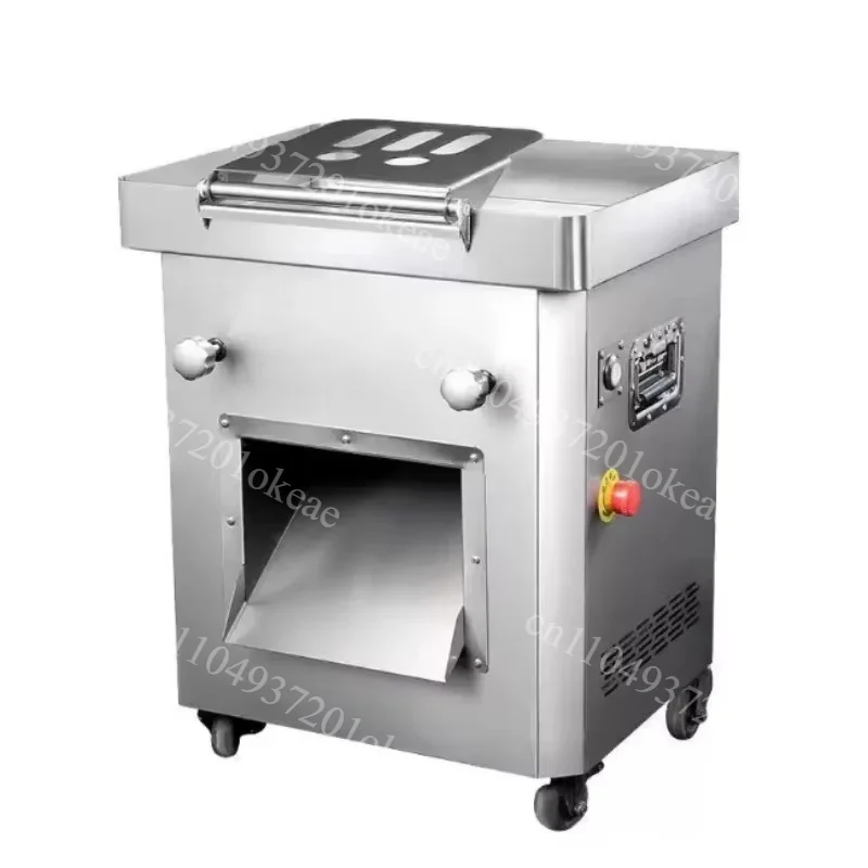 Commercial Automatic Meat Cutter High Power Multi-function Fresh Meat Slicer Shredder Dicing Machine