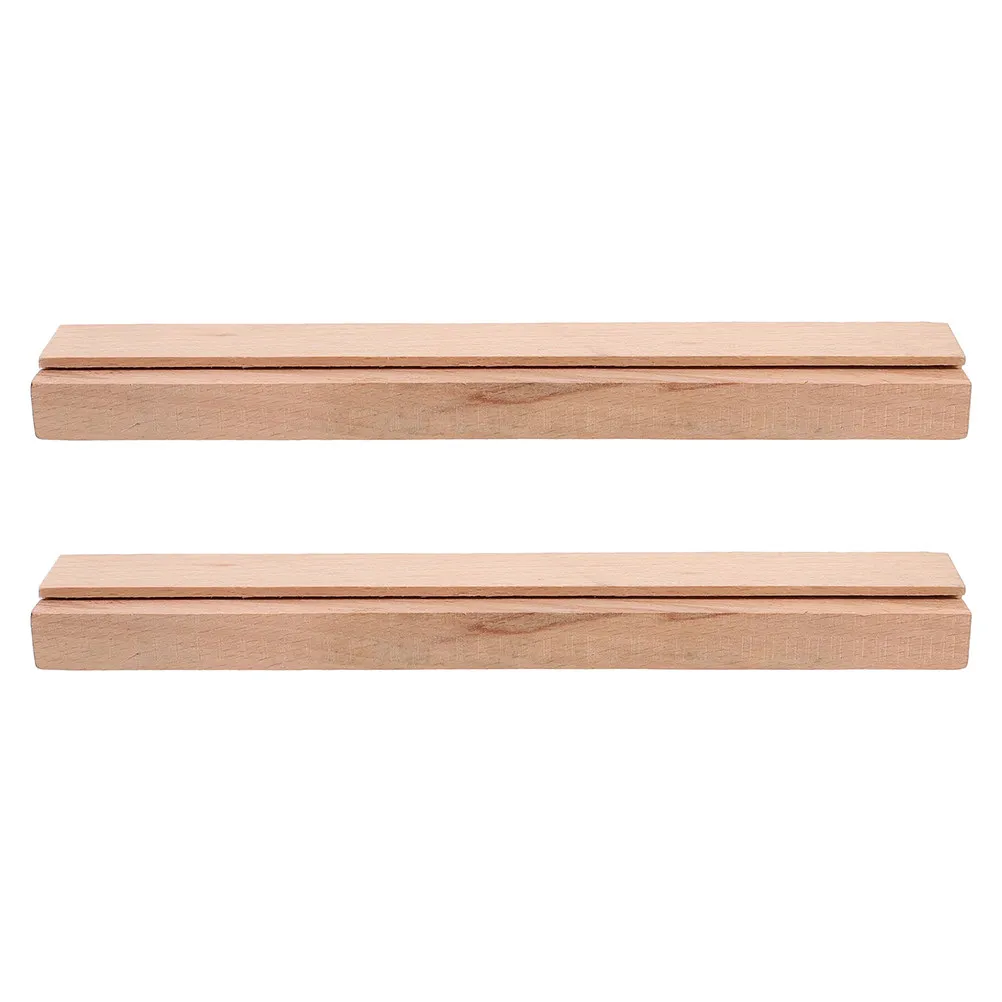 2Pcs Solid Wood Drawer Slides Smooth Operation Easy Fitting Home Use Kitchen Bedroom Dresser Furniture Drawer Slide Repair Kit