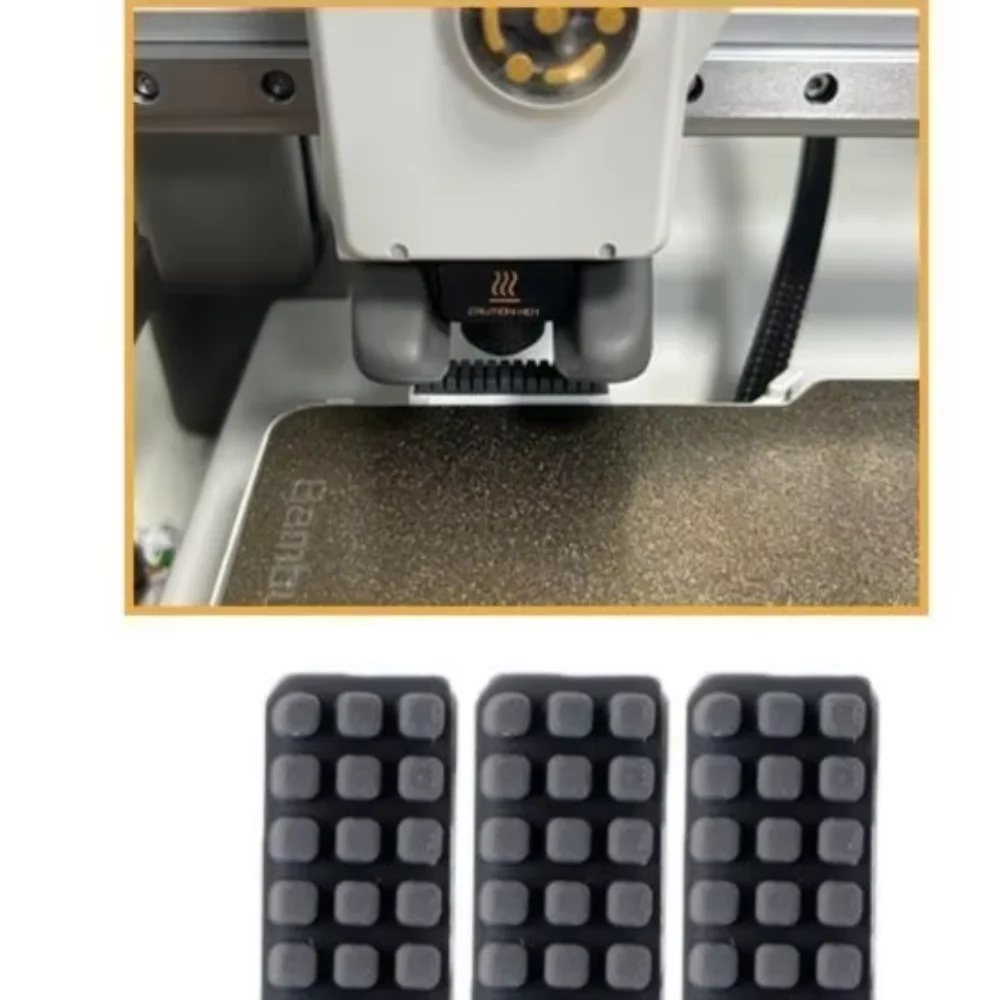 メンテナンスツール シリコーン シリコーンブラシ搭載設計 スクラバー機能 ノズルクリーニングツール ノズルワイパー ノズルクリーニング