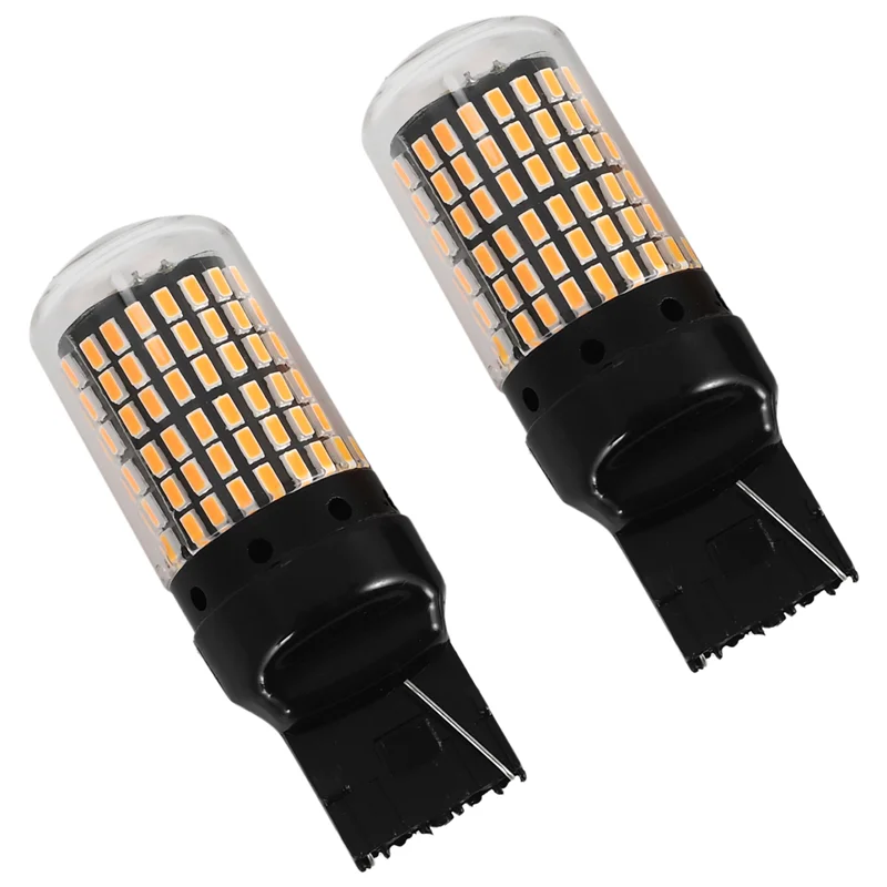 

A029-2Pcs Car LED Bulbs 3157 P27-7W T25 LED P27W Canbus Lamp High Power No Error Free Reverse Light Turn Brake Lamp