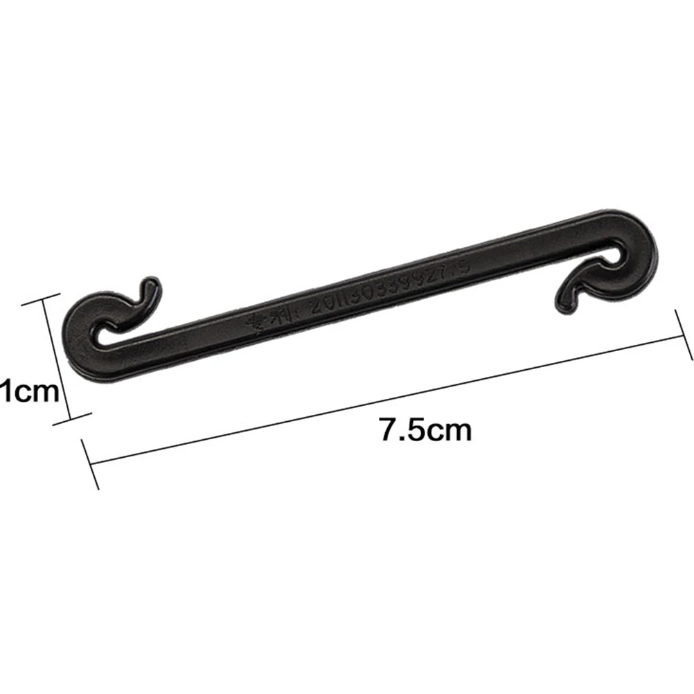 

Vines Fixing Buckle for Tomatoes Cucumbers Peppers Melons Clear Tie Card Reusable Garden Tool Durable Plastic Remove