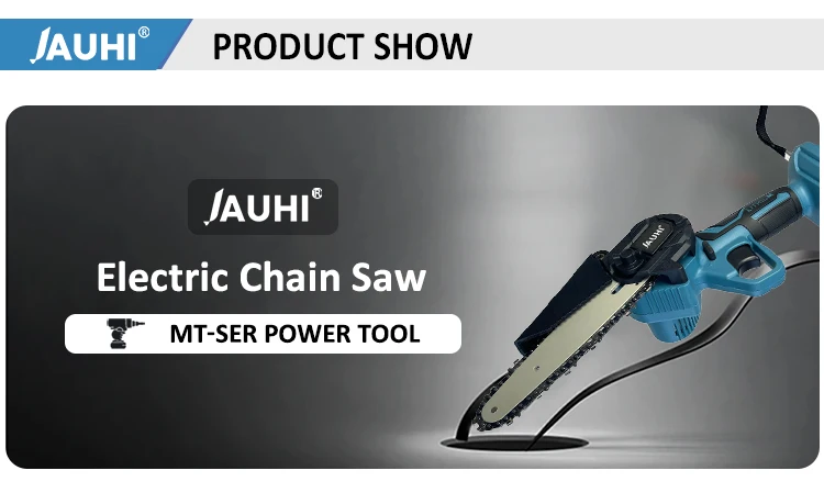 6inch Electric Chainsaw Rechargeable Small Wood Spliting Cordless Chain Saw One-handed Woodworking Tool for Garden Tools