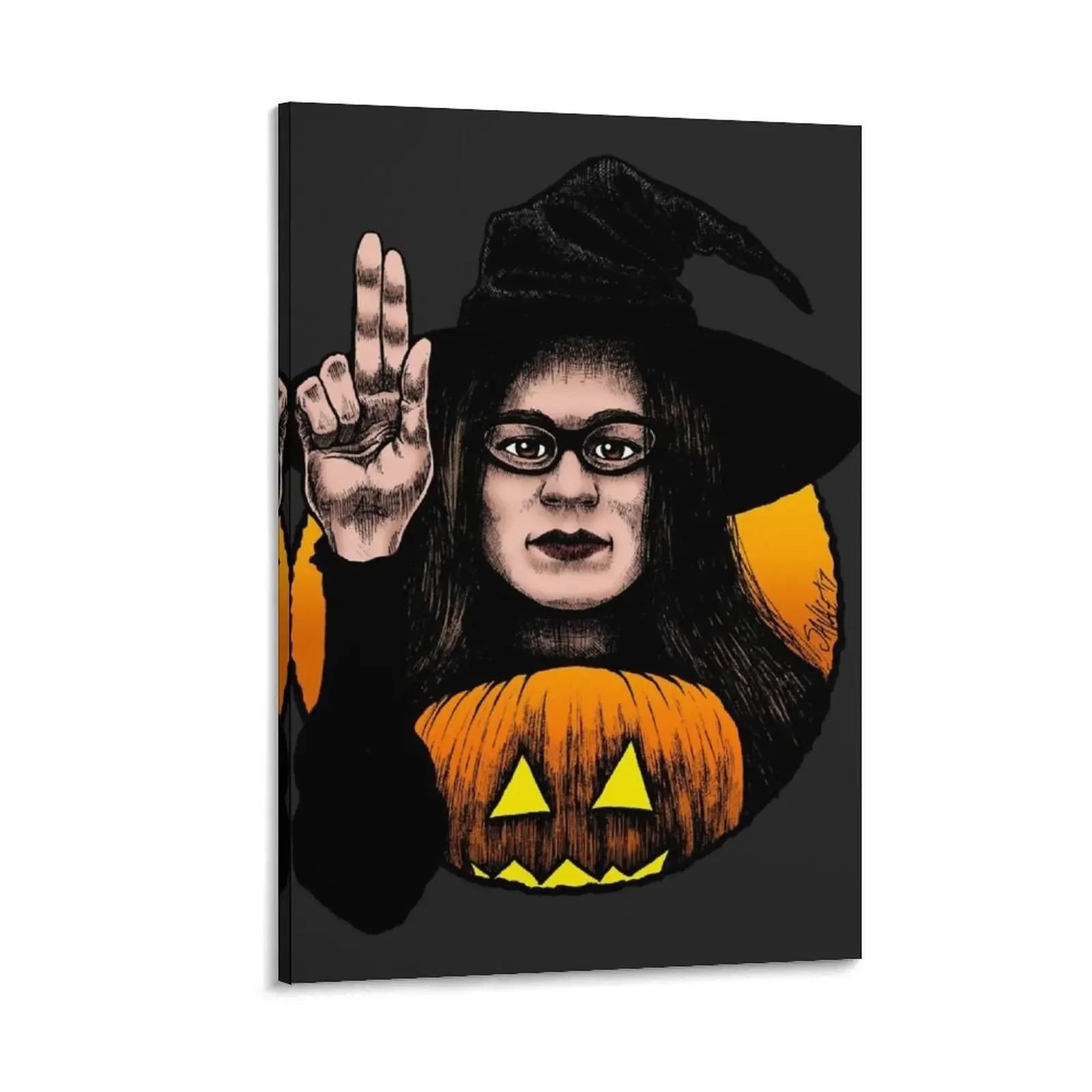 

Halloween Saints Series 2: Rhonda ALTERNATE Canvas Painting nordic home decor paintings wall decor painting