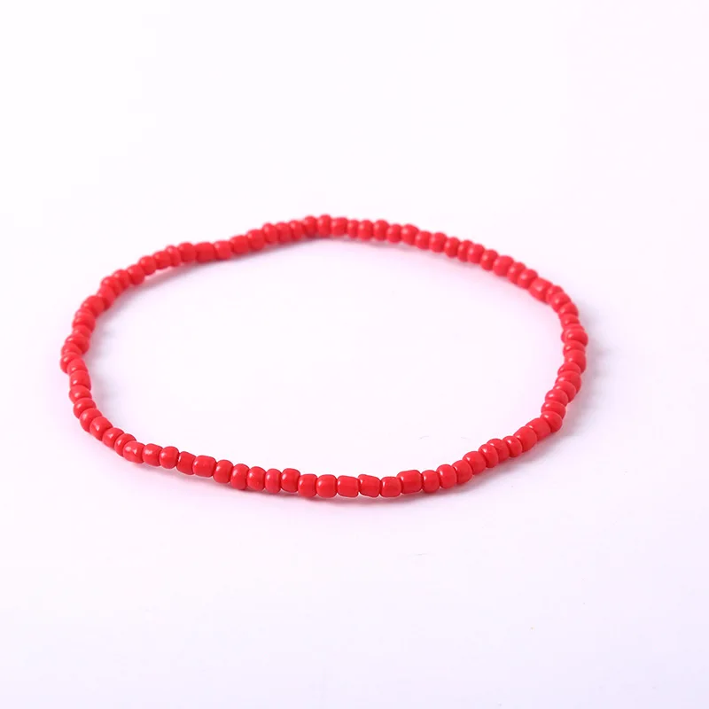 17-teiliges Set aus elastischen Armbändern mit Perlen im Boho-Stil für Damen, stapelbare, dehnbare Armreifen, bunte Boho-Strandarmbänder, handgefertigter Schmuck. – Detail 11