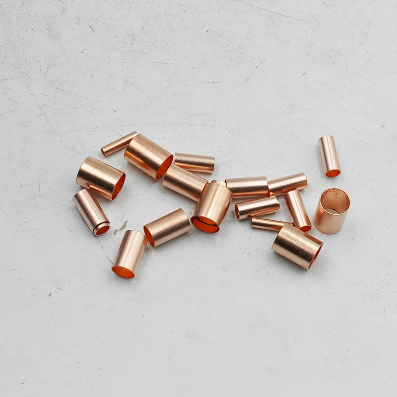 Copper Tube Butt Splice Terminals Battery Welding Cable Crimp Terminal OD 2.2mm To 30mm