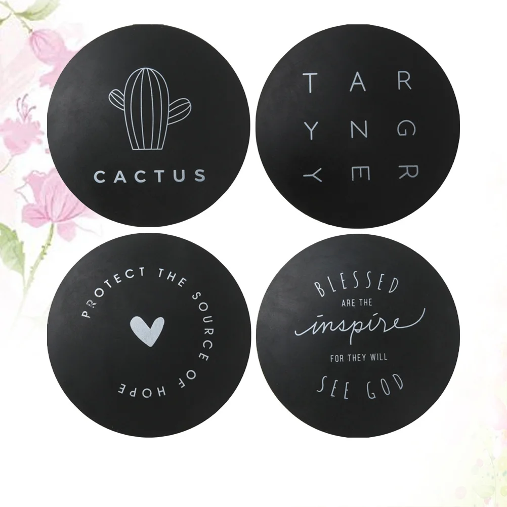 4pcs Anti Collision Pad Door Knob Bumper Wall Protector Self Adhesive Thickened For Refrigerator Cabinet Speakers Subwoofers