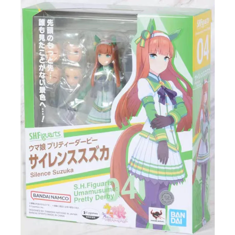 

В наличии, отправка в течение 24 часов. Коллекционная подвижная фигурка Bandai SHF Uma Musume Silent Suzuka, готовая к выставке.