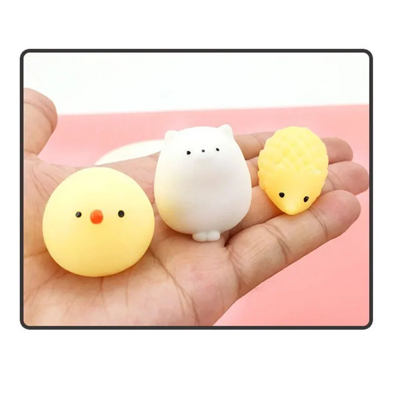 5-20 PCS Squishies Kawaii Animals Seal Toys for Kids Antistress Ball Squeeze Party Favors Stress Relief Toys for Birthday