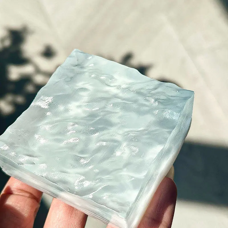 ของเล่นบีบสควิชชี่รูปทรงลูกบาศก์มหาสมุทร นุ่มมาก บรรเทาความเครียด ลูกบาศก์ใส ของเล่นเหนียวรูปมหาสมุทร ของเล่นสร้างสรรค์รูปสระว่ายน้ำ ของเล่นเสริมพัฒนาการทางประสาทสัมผัส