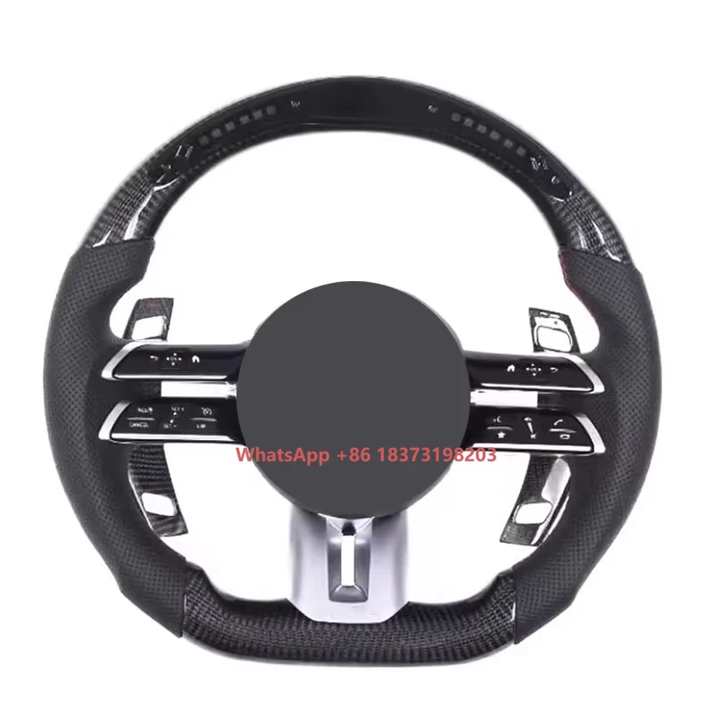 

Для Mercedes GT AMG кожаный руль спортивного автомобиля с подогревом и переключением передач