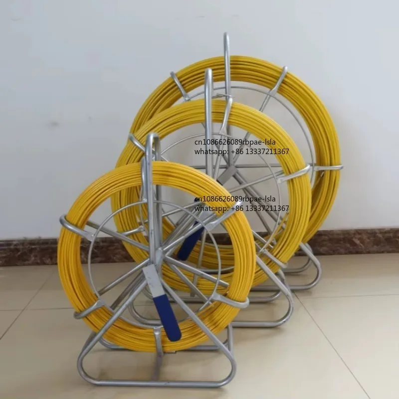 Glass Fiber Cable Push and Pull Air Pipe Rod Cable Puller Cable Laying Equipment