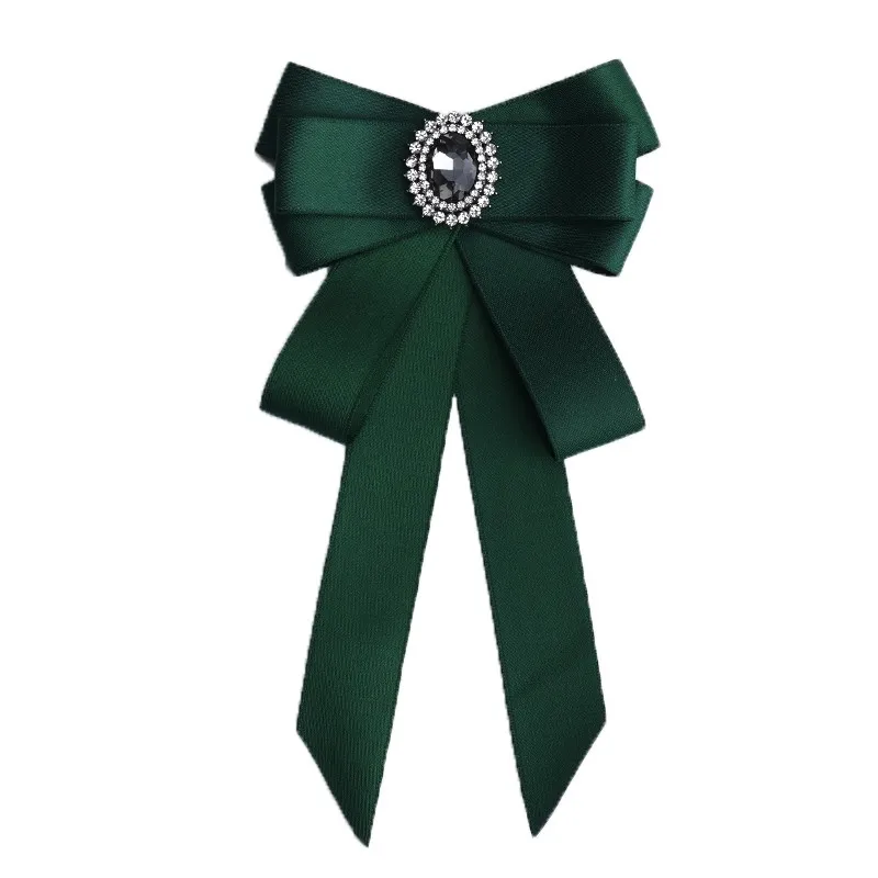 Handgemachte Mode neue Schmetterling Knoten Band Diamant Fliege College weiß Strass Süßigkeiten Farbe Fliege Geschenk für Schulmädchen Krawatte – Detail 28