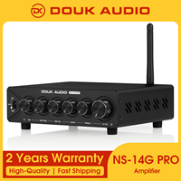 Douk Audio NS-14G-PRO HiFi 2.1 Channel Bluetooth TPA3255 Digital Amplifier Subwoofer Stereo Audio Amp Power Amplifier 300W