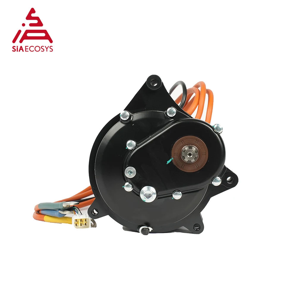 QS MOTOR QS138 3000W 70H V3 5500W Continuous 72V 100KPH Mid Drive Motor with Gearbox for Electric Motorcycle view 2