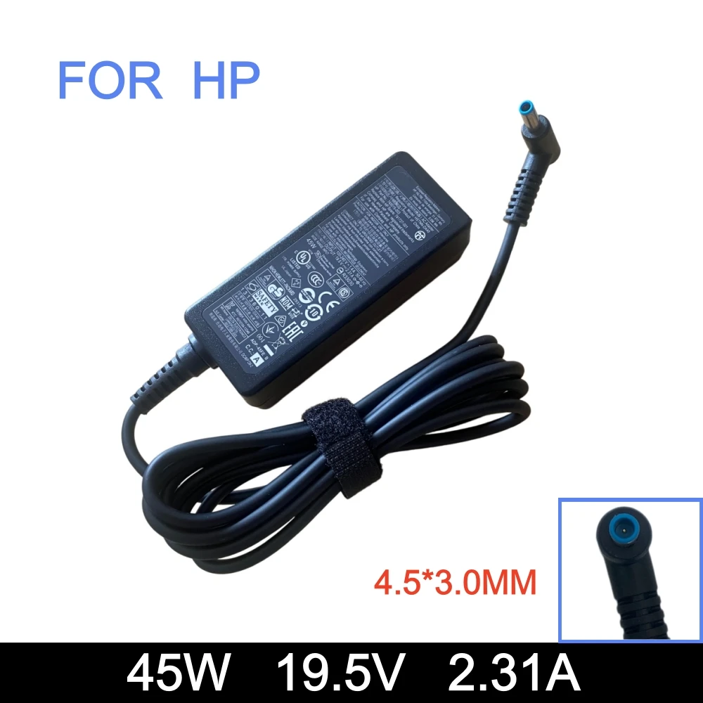 19.5V 2.31A 45W 4.5*3.0mm Laptop Charger Adapter For HP Stream 13 14 Pavilion EliteBook Folio 1040 G1 G2 Power Supply 741727-001