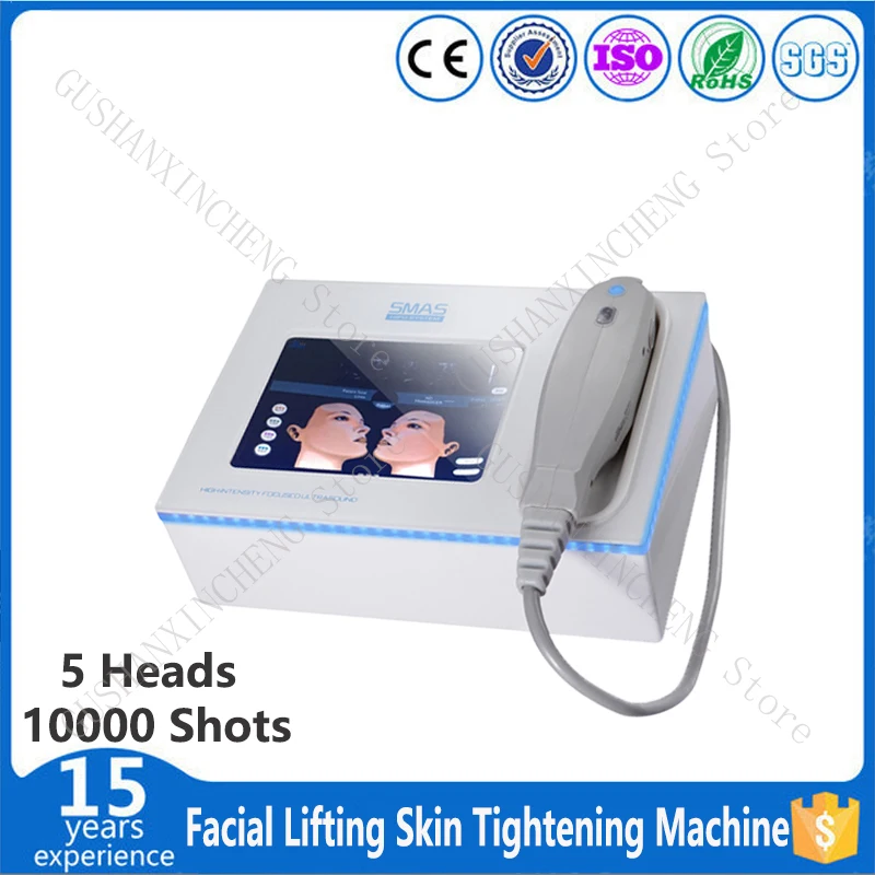 Draagbare Mini Face Lifting Machine SMAS Gezichtsverstrakking Huidverstrakking Lichaam Afslanken Huidverzorgingsapparatuur