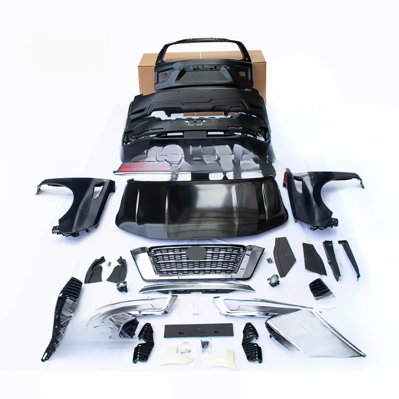 Professional Full Body Kit with Bumper Grille Hood Fender for Full-Size SUV 2016-2020 Off-Road Lightweight Upgrade