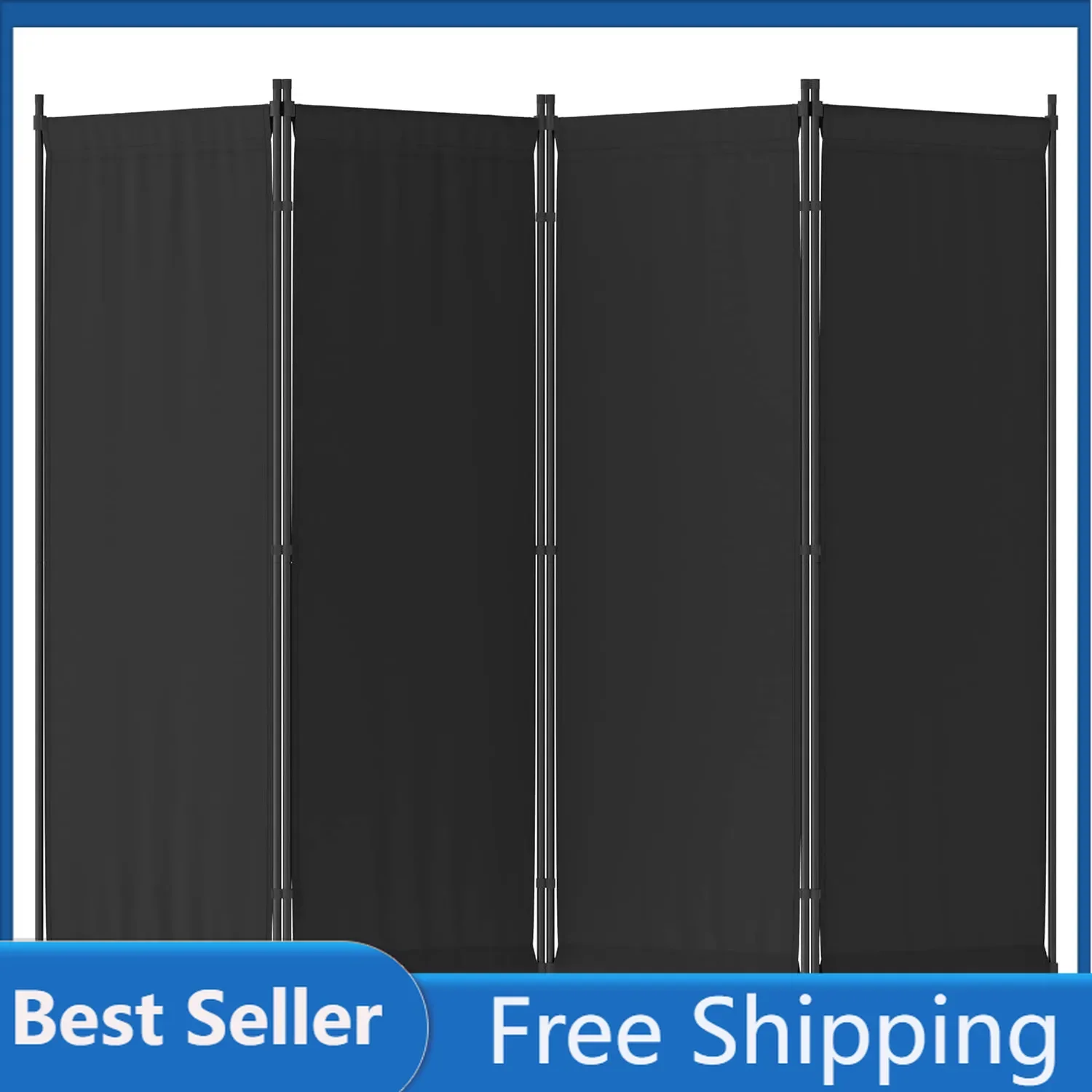 Room Divider Folding Privacy Screens 4 Panel Partitions 88