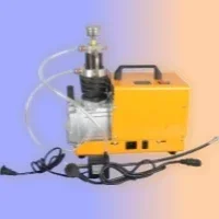 Pompa inflasi otomatis kompresor udara, Hemat waktu 4500Psi 30mpa 220V 110V tekanan tinggi untuk tangki Inflator Scuba botol Selam