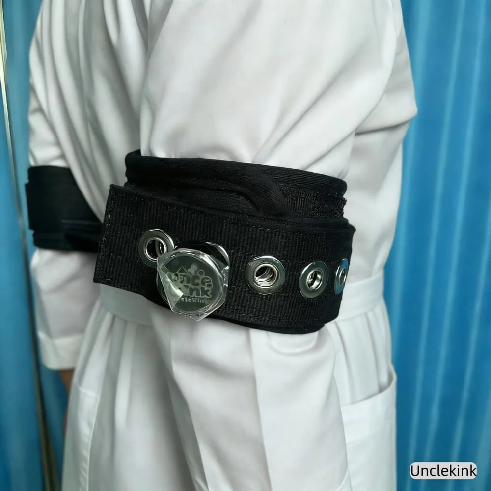 Magnetic Lock Wrist/Arm Restraints for Medical Soft Cotton Safety Cuffs Psychiatric Care Cuffs Cotton Patient Safety Straps view 4