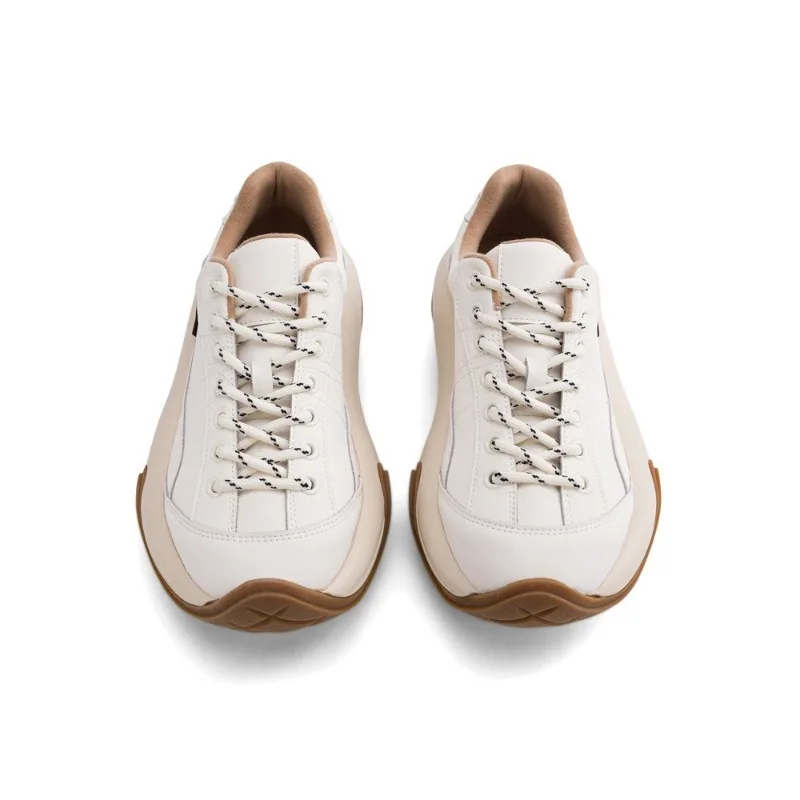 Korean Version of Platform Daddy Shoes Women's New Small Heightened Muffin Tire-soled Sneakers Lace-up High-quality
