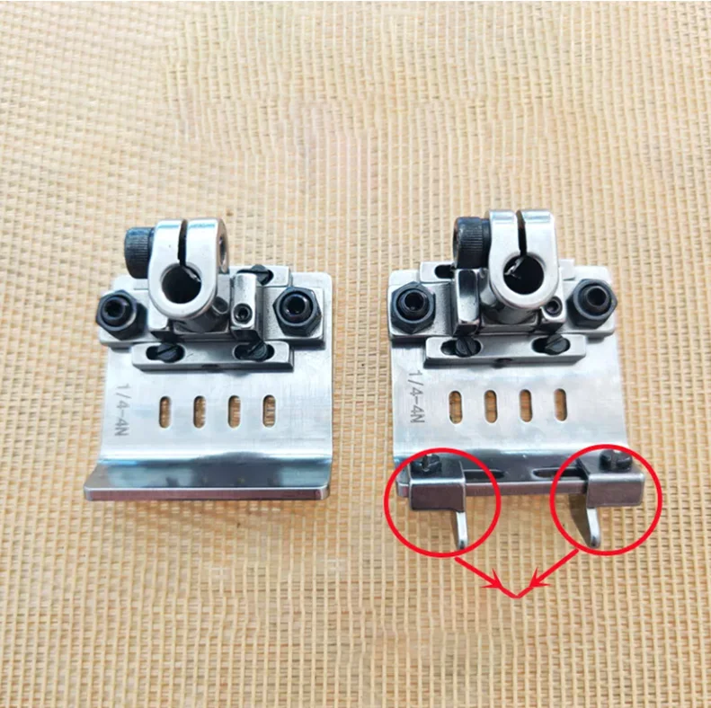 Vc008/1404 jack multi-needle machine 4 needles 1/4 (6.4) adjustable presser foot without ribs