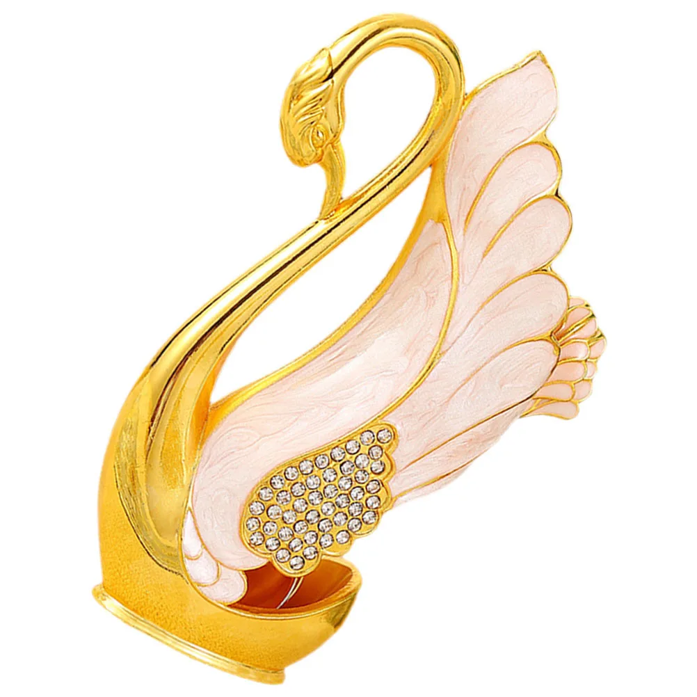 

1 set 1 Set Coffee Spoon Holder Swan Base Dessert Spoon Set Metal Teaspoons Kitchen Gadgets Table Decor Serving Spoons Seasoning