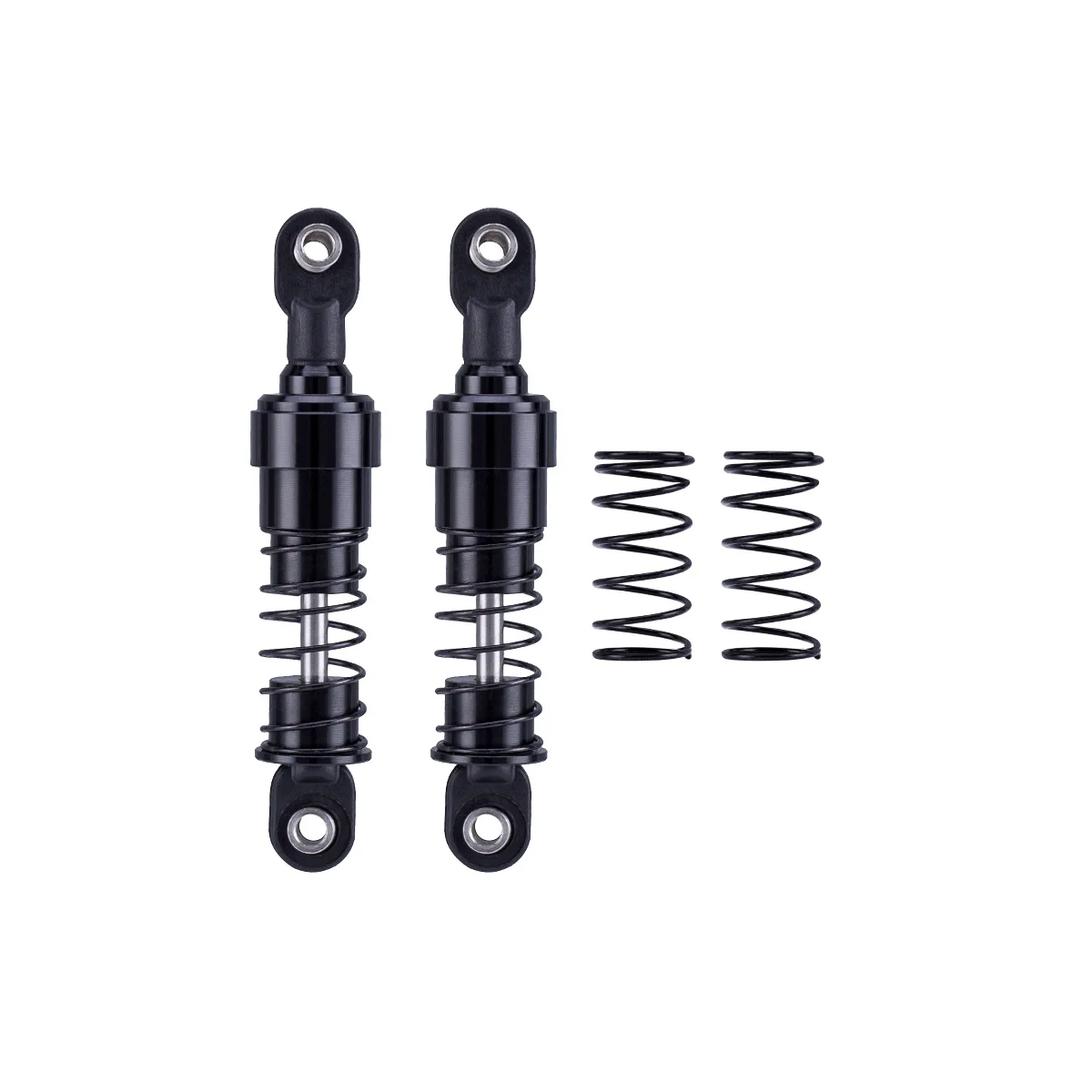 Black 75mm 2pcs