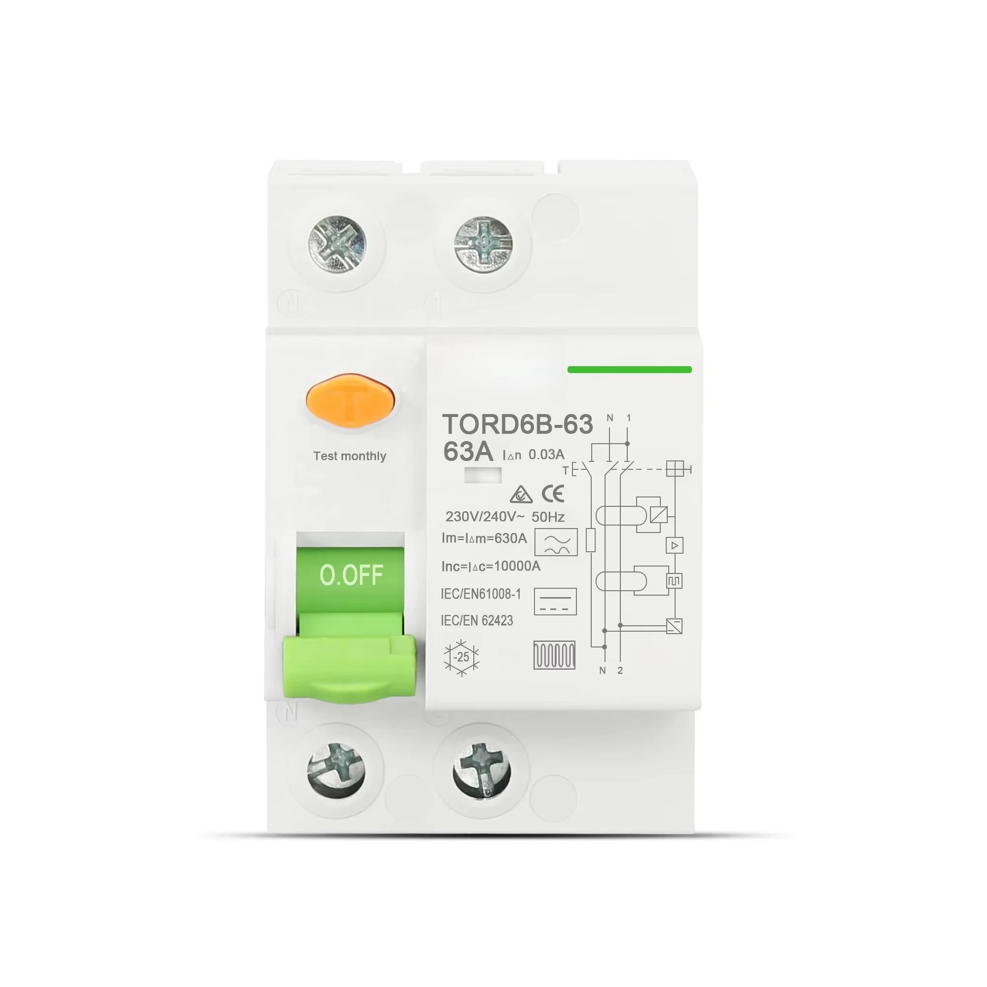 2P 63 Amp Type B 10…