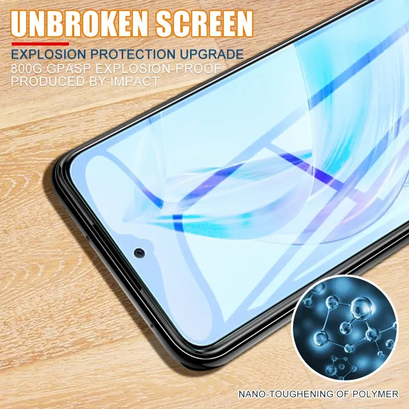 4 قطعة زجاج واقي مضاد للانفجار لهاتف Honor 50 70 90 Lite واقي للشاشة المقسى لهاتف Honor 50 SE 80 GT طبقة زجاجية شفافة