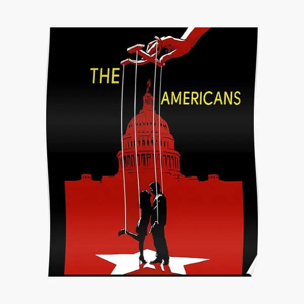 Change Agents The Americans  Poster Home Funny Print Vintage Painting Picture Decoration Wall Decor Art Room Modern No Frame