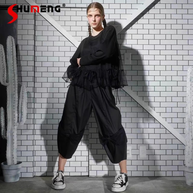 

2025 New Japanese Fashion Black Shorts Autumn New Women's Loose Slim Sweet Fashion Versatile Casual Shorts Women's Clothing